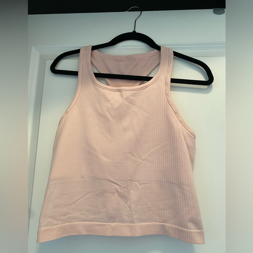 Lululemon Pink racer back tank
